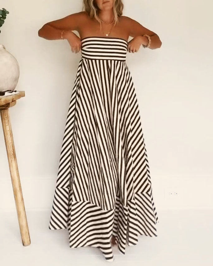 Nocturnal Charm Ruched Maxi Dress
