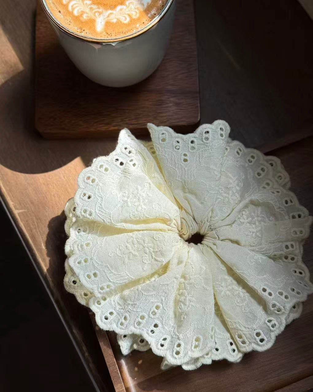 "Handmade "The Lovelace Scrunchie