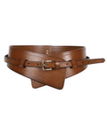 Top Grain Leather Harness Wide Belt
