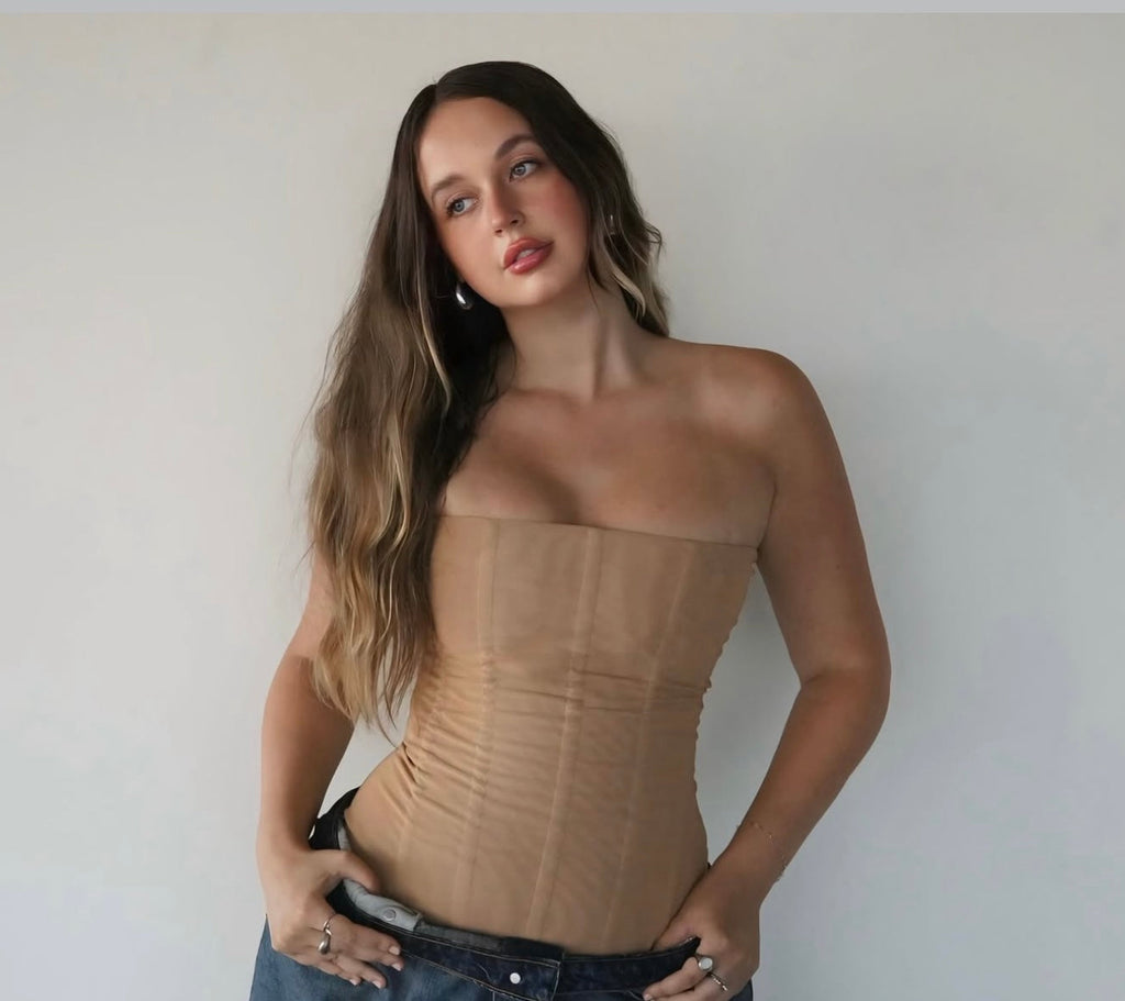 Sky Strapless Sculpting Corset Top