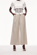 Cerdic Lapel Deconstruct Pants