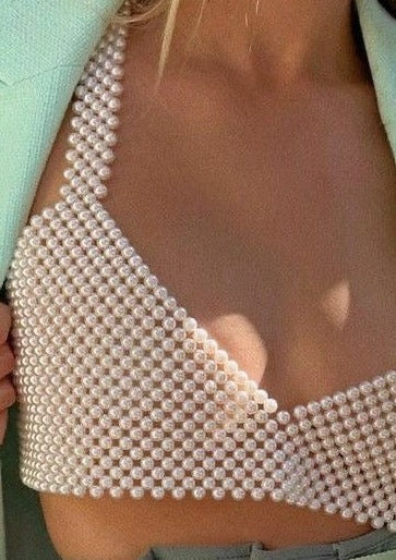 Anneliese Pearl Sleeveless Top