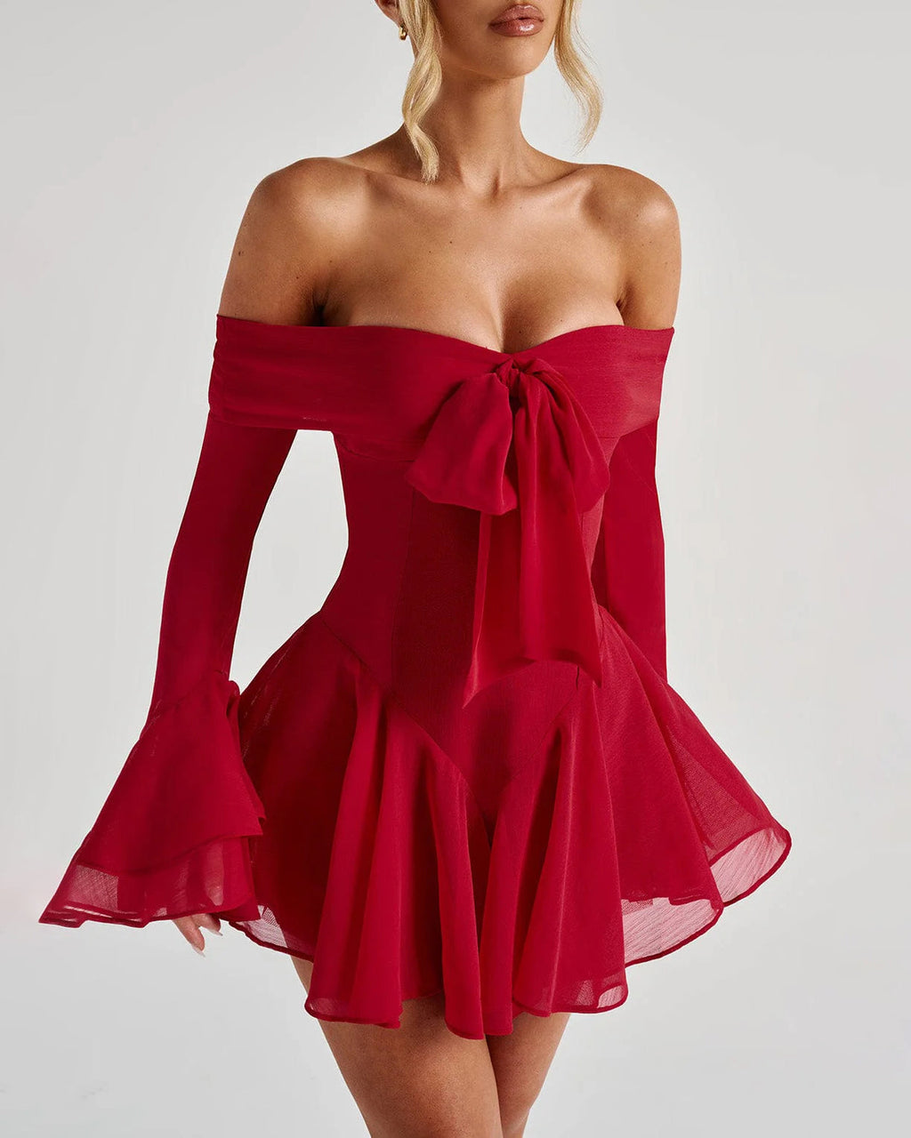 Stunning Strapless Mini Dress