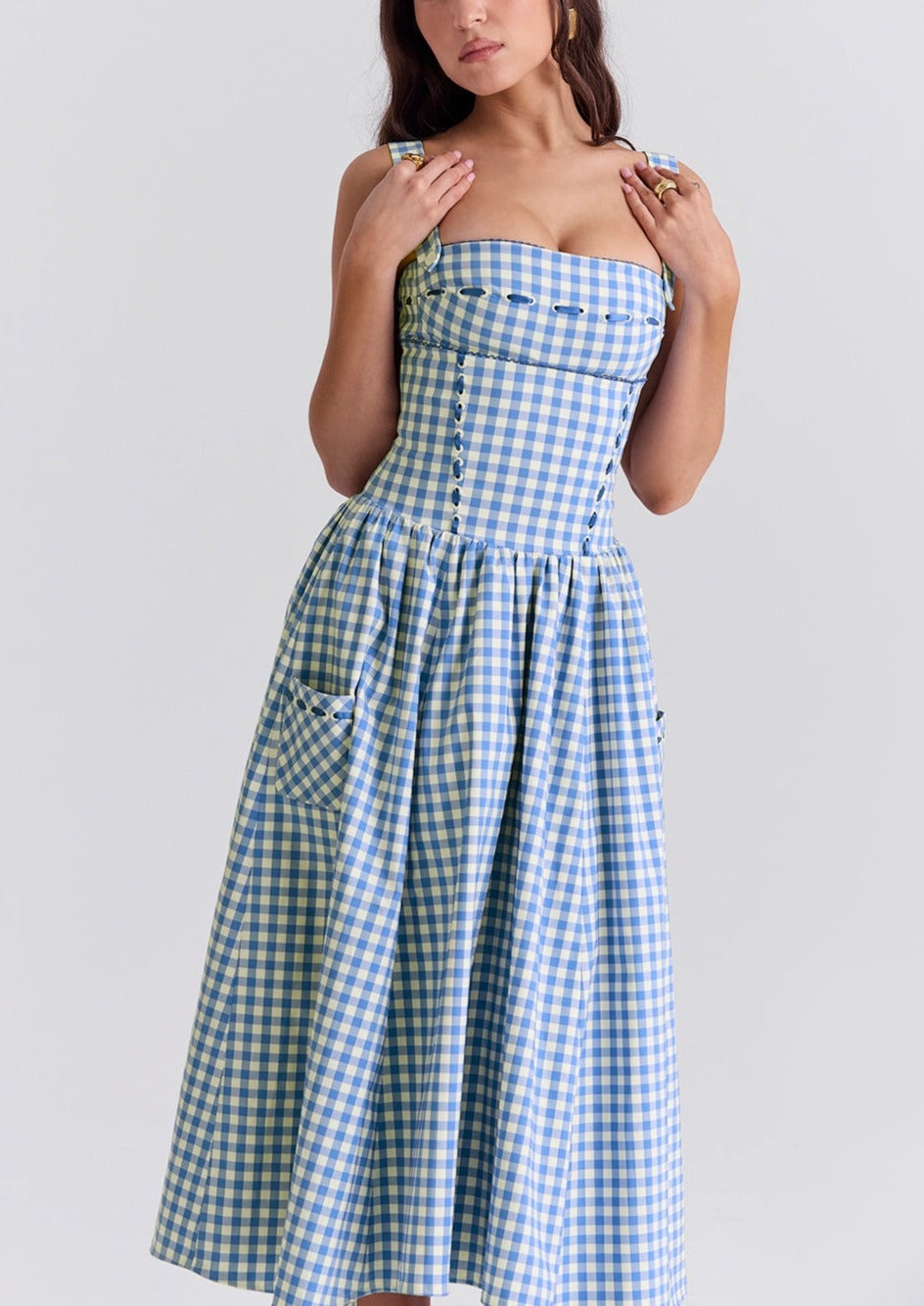 Ariana | Sleeveless Midi Sundress